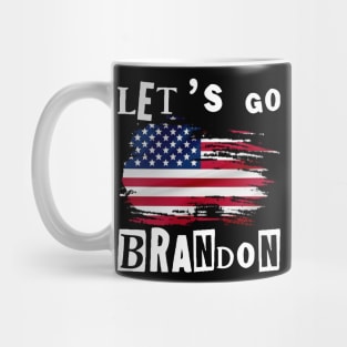 Lets Go Brandon FJB Trump 2024 T-shirt Donald Trump for President Republican party Mens Shirt Mug